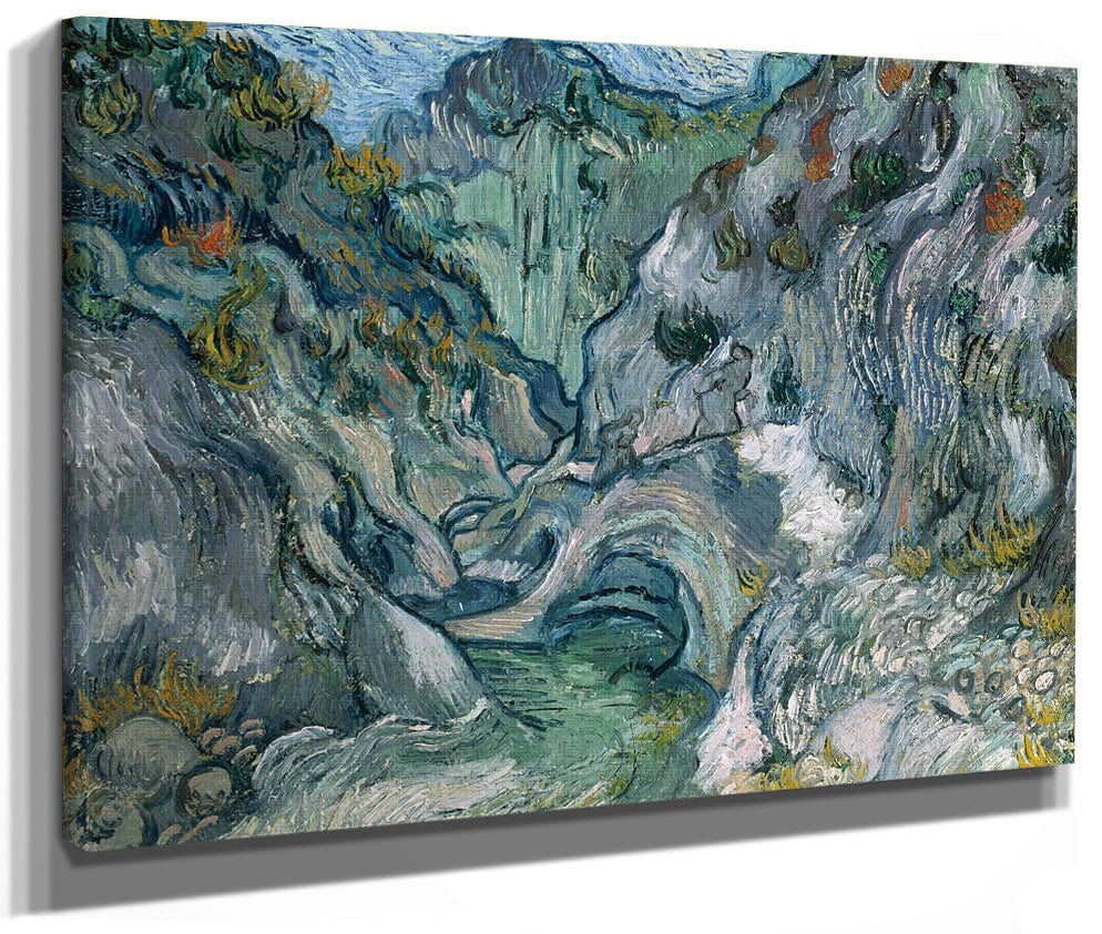 Ravine By Vincent Van Gogh Fine Art Print 2