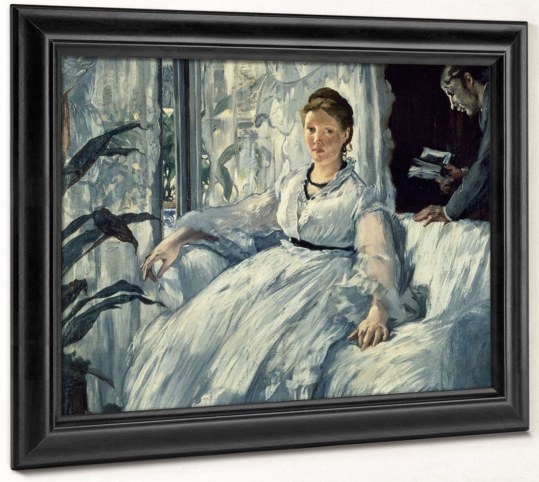 Reading By Edouard Manet Fine Art Print 2