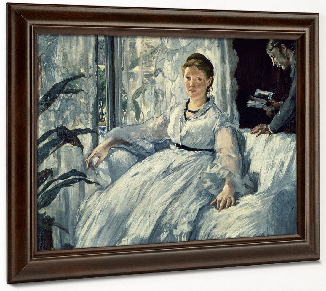 Reading By Edouard Manet Fine Art Print 2