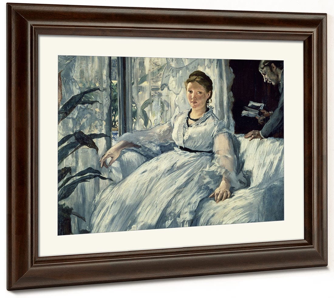 Reading By Edouard Manet Fine Art Print 2