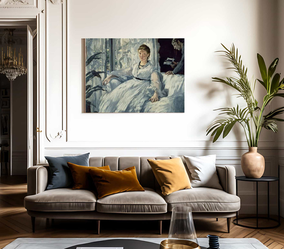 Reading By Edouard Manet Fine Art Print 2