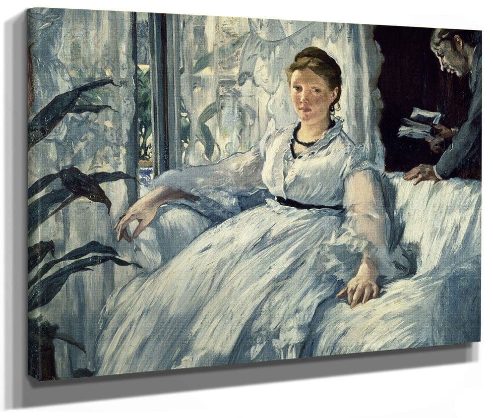 Reading By Edouard Manet Fine Art Print 2