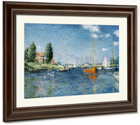 Red Boats, Argenteuil By Claude Monet Fine Art Print 2