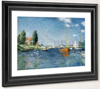 Red Boats, Argenteuil By Claude Monet Fine Art Print 2
