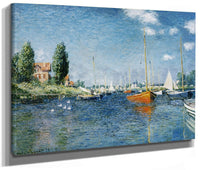 Red Boats, Argenteuil By Claude Monet Fine Art Print 2