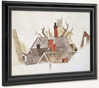Red Chimneys By Charles Demuth Fine Art Print 2