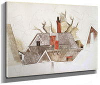 Red Chimneys By Charles Demuth Fine Art Print 2