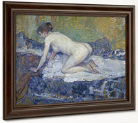 Red Headed Nude Crouching By Henri Marie Raymond De Toulouse Lautrec Monfa Fine Art Print 2
