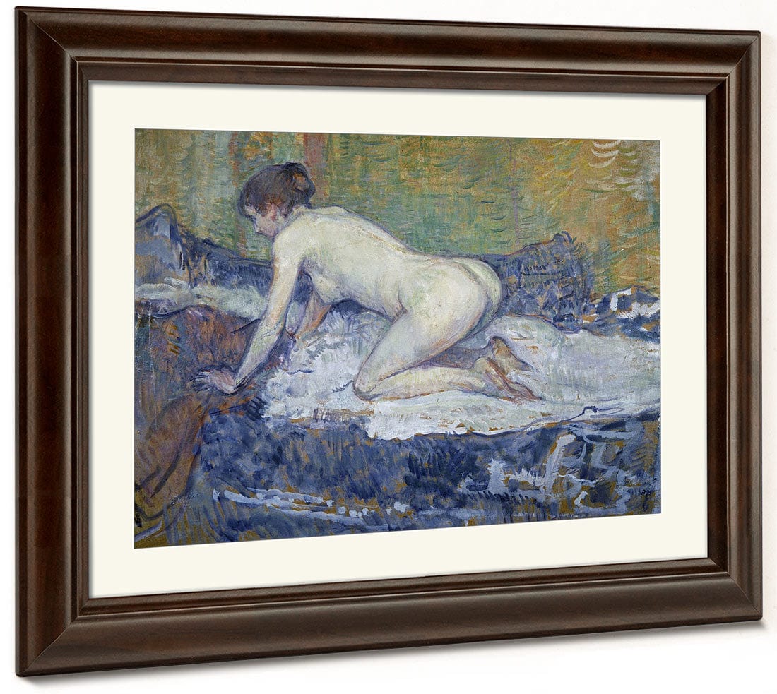 Red Headed Nude Crouching By Henri Marie Raymond De Toulouse Lautrec Monfa Fine Art Print 2