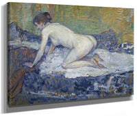 Red Headed Nude Crouching By Henri Marie Raymond De Toulouse Lautrec Monfa Fine Art Print 2
