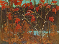 Red Leaves By Tom Thomson Fine Art Print 2