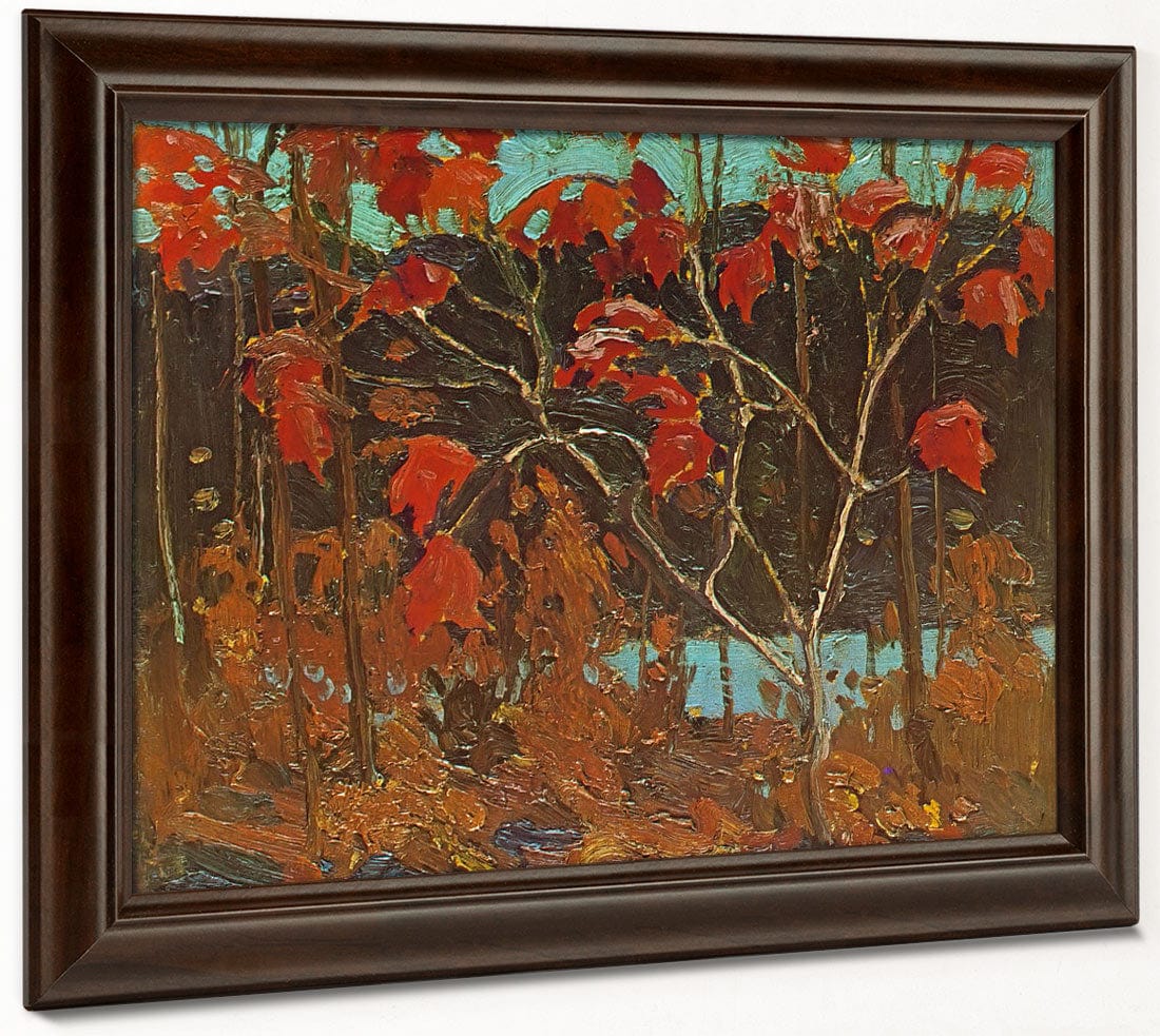 Red Leaves By Tom Thomson Fine Art Print 2