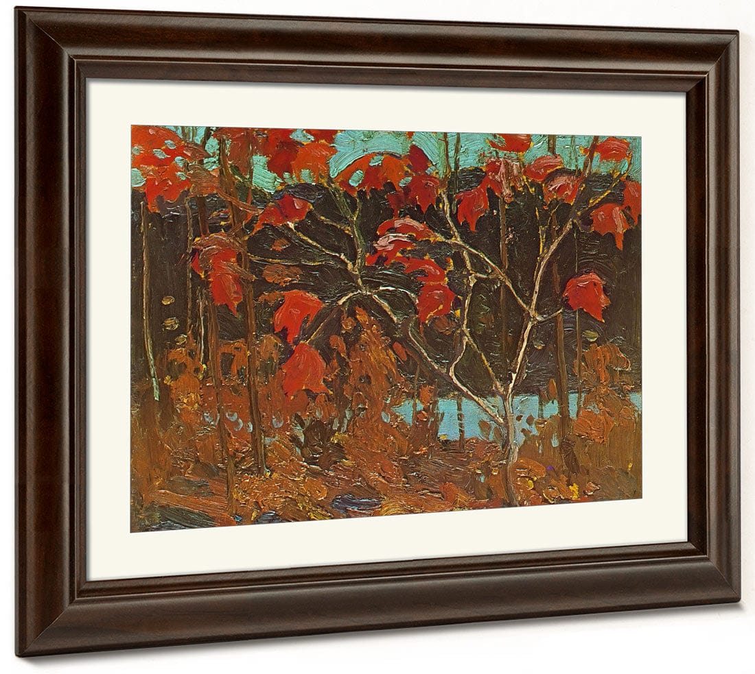 Red Leaves By Tom Thomson Fine Art Print 2