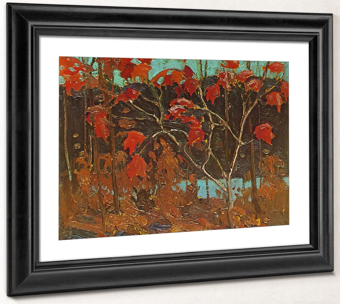 Red Leaves By Tom Thomson Fine Art Print 2