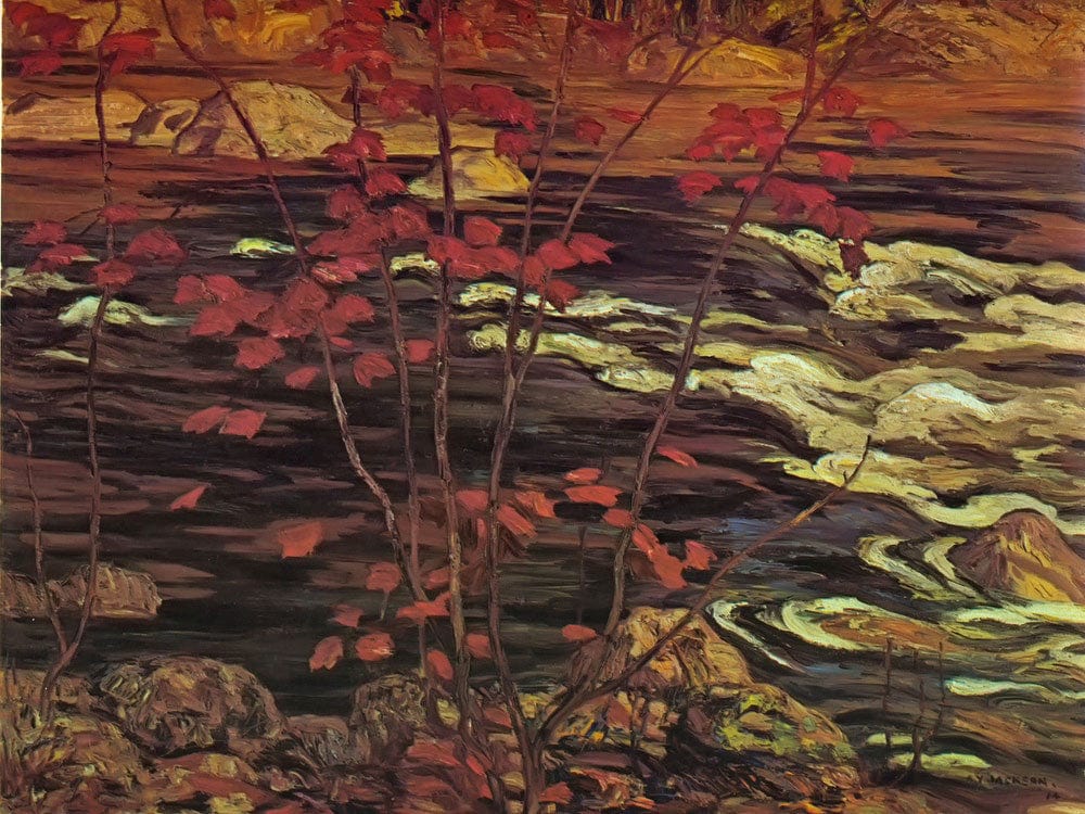 Red Maple By Tom Thomson Fine Art Print 2