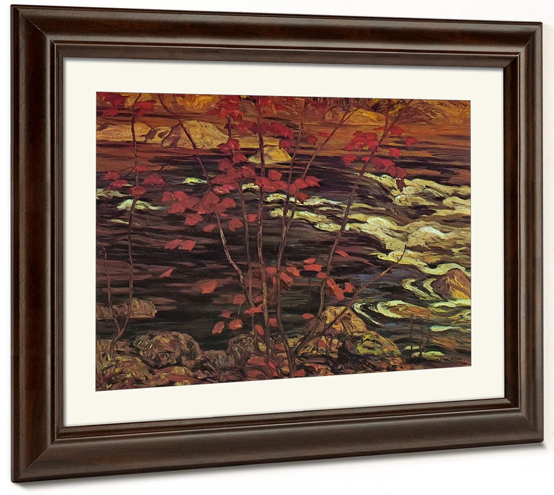 Red Maple By Tom Thomson Fine Art Print 2
