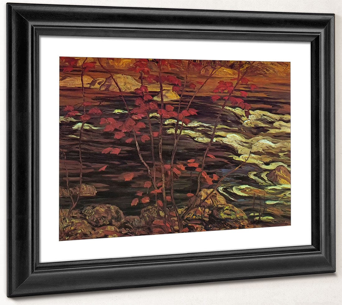 Red Maple By Tom Thomson Fine Art Print 2
