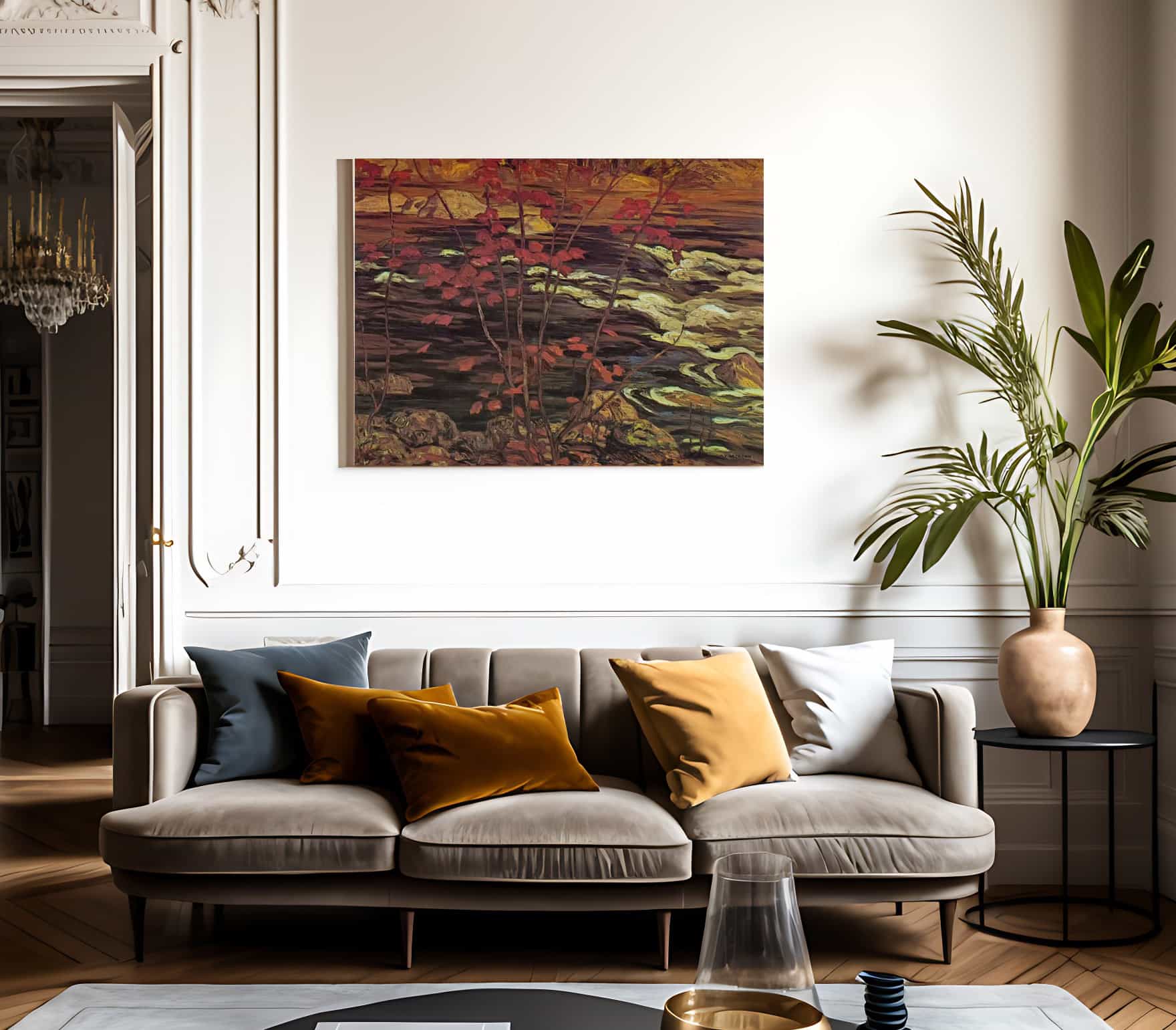 Red Maple By Tom Thomson Fine Art Print 2