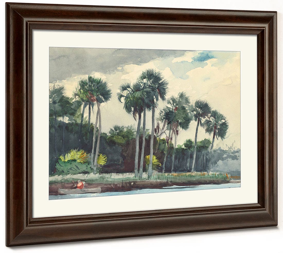 Red Shirt, Homosassa, Florida By Winslow Homer Fine Art Print 2