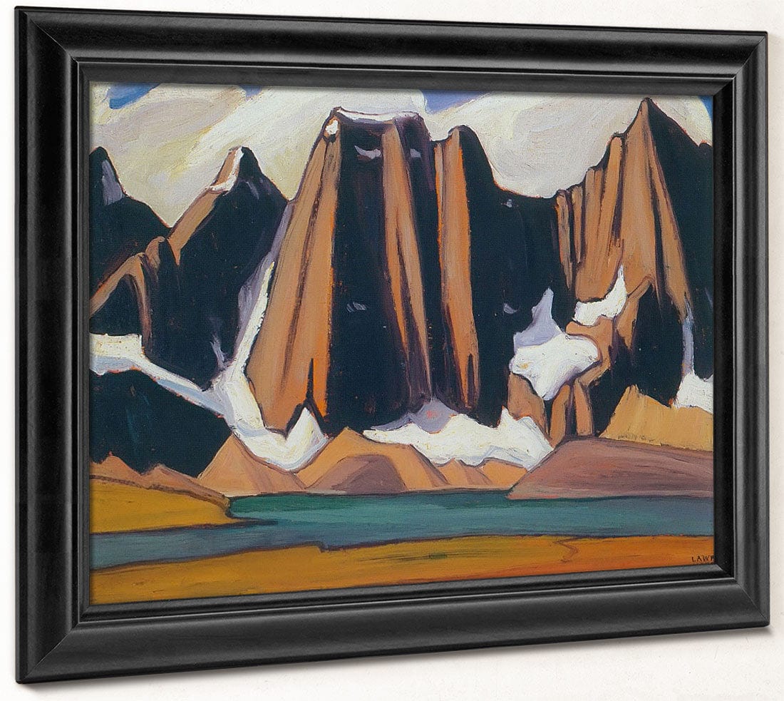 Reflections Garibaldi Park By Fh Varley Fine Art Print 2