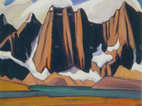 Reflections Garibaldi Park By Fh Varley Fine Art Print 2