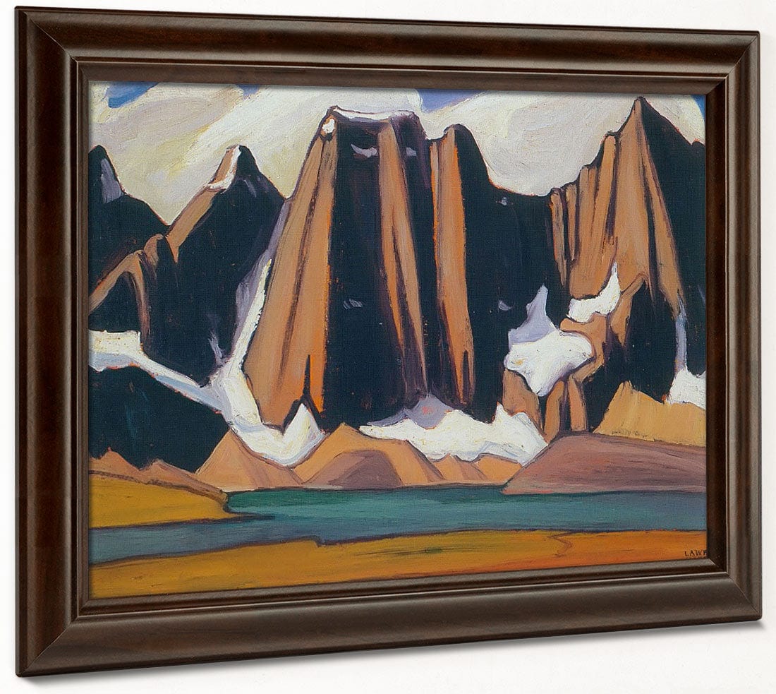 Reflections Garibaldi Park By Fh Varley Fine Art Print 2