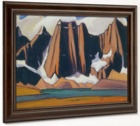 Reflections Garibaldi Park By Fh Varley Fine Art Print 2