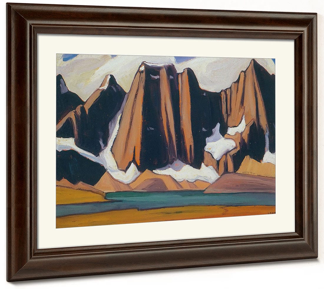 Reflections Garibaldi Park By Fh Varley Fine Art Print 2