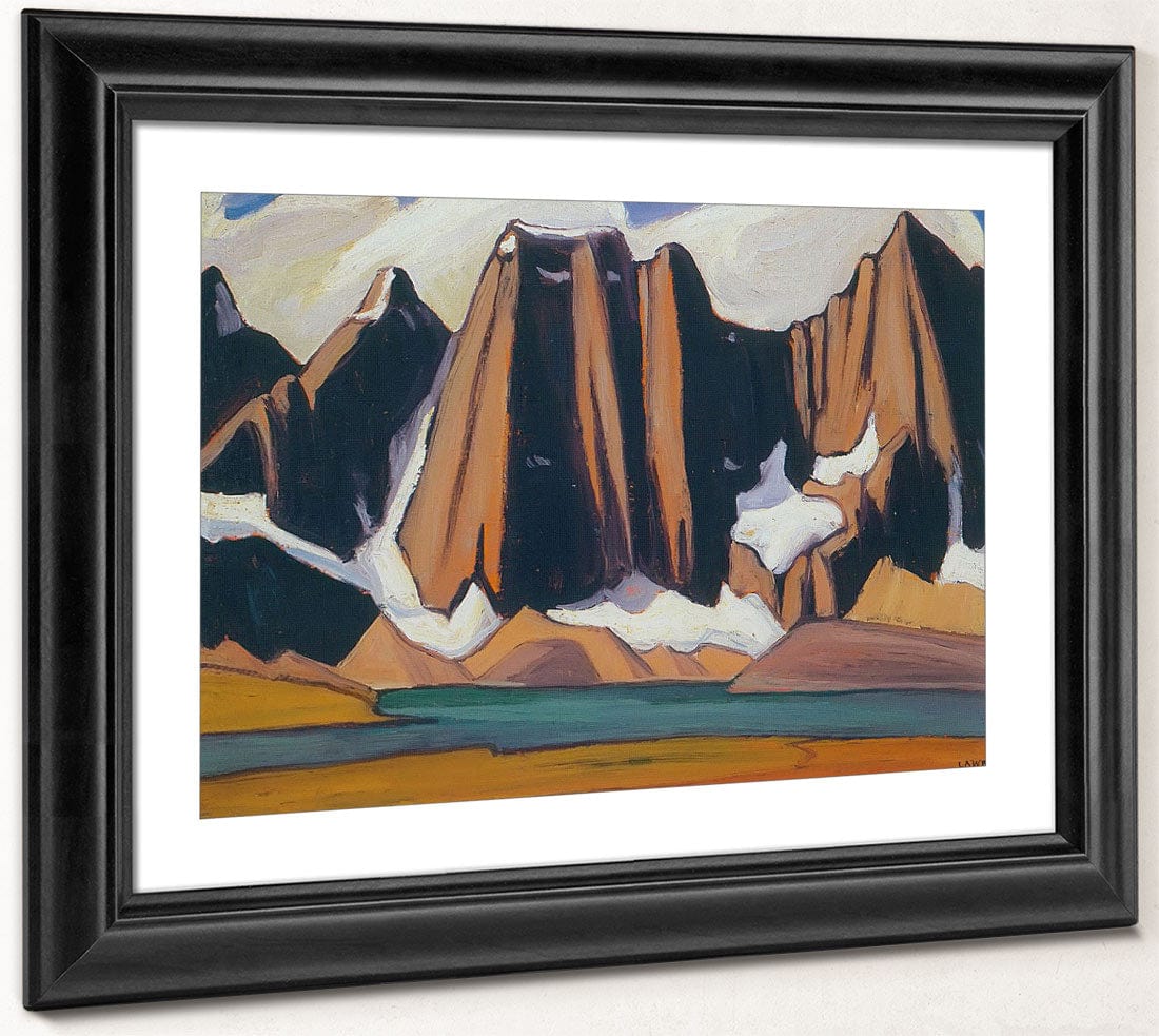 Reflections Garibaldi Park By Fh Varley Fine Art Print 2