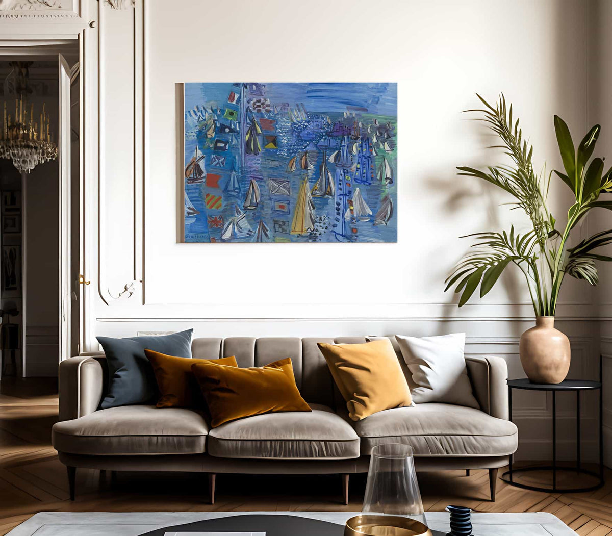 Regatta At Cowes By Raoul Dufy Fine Art Print 2