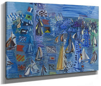Regatta At Cowes By Raoul Dufy Fine Art Print 2