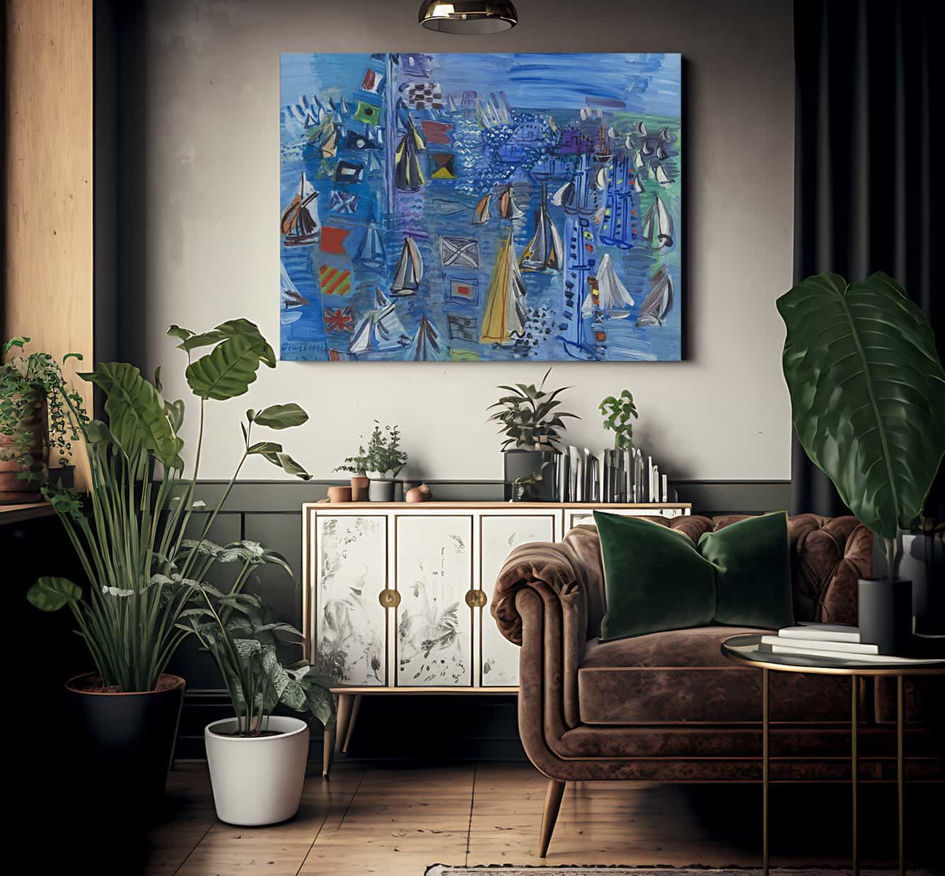 Regatta At Cowes By Raoul Dufy Fine Art Print 2