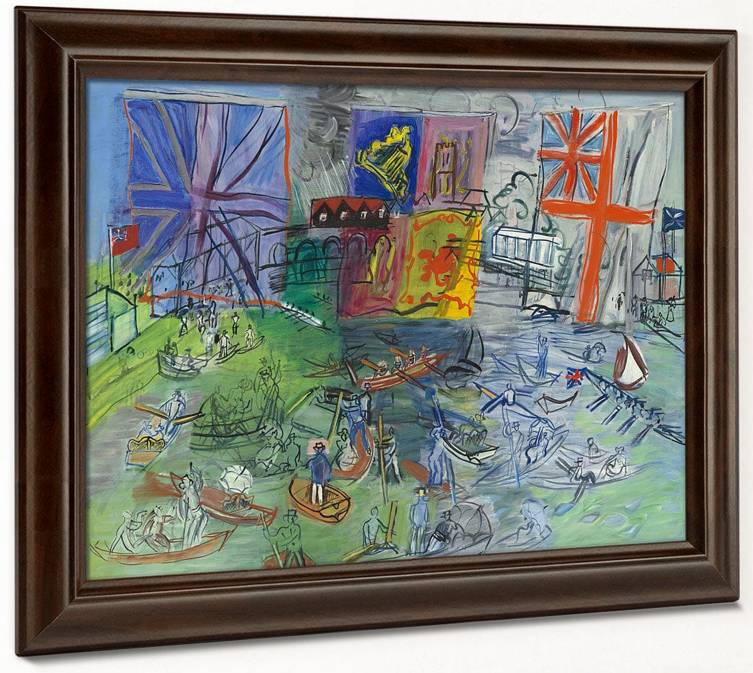 Regatta At Henley By Raoul Dufy Fine Art Print 2