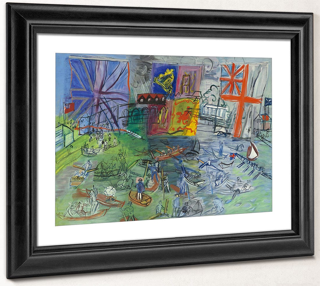 Regatta At Henley By Raoul Dufy Fine Art Print 2