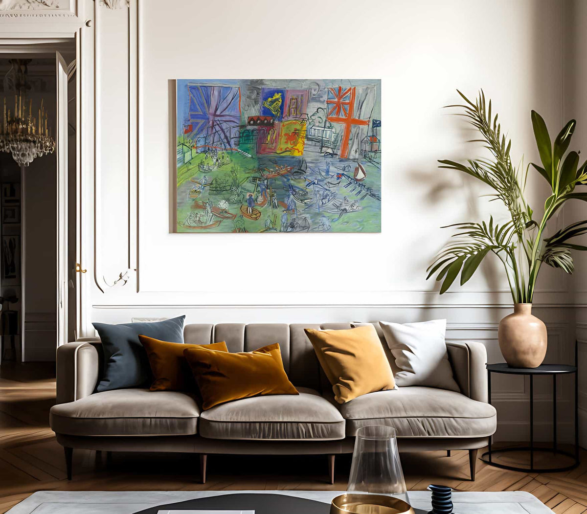 Regatta At Henley By Raoul Dufy Fine Art Print 2