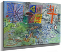 Regatta At Henley By Raoul Dufy Fine Art Print 2