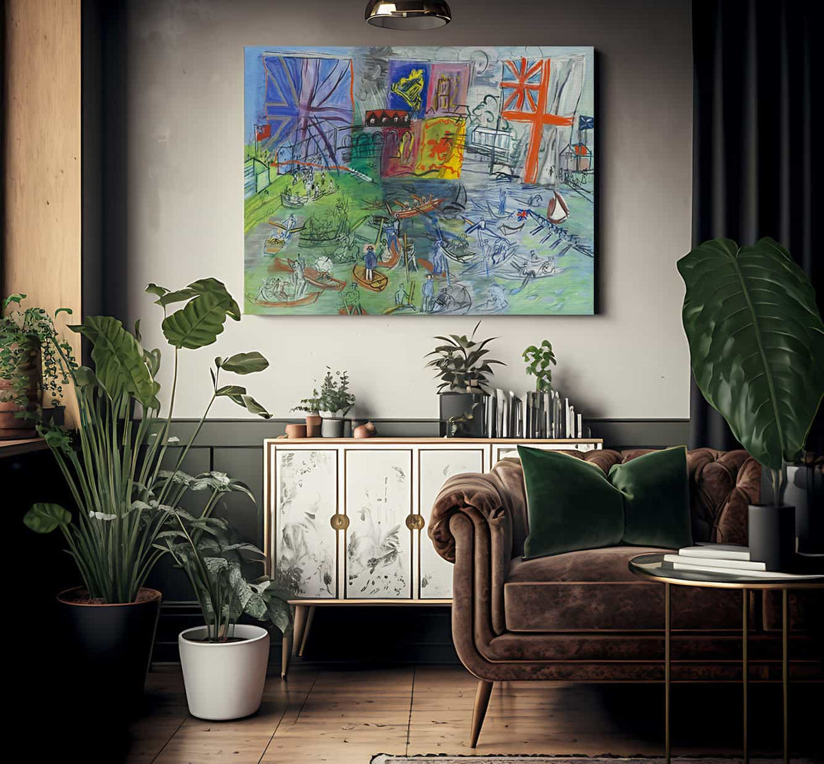 Regatta At Henley By Raoul Dufy Fine Art Print 2