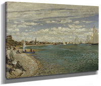 Regatta At Sainte Adresse By Claude Monet Fine Art Print 2