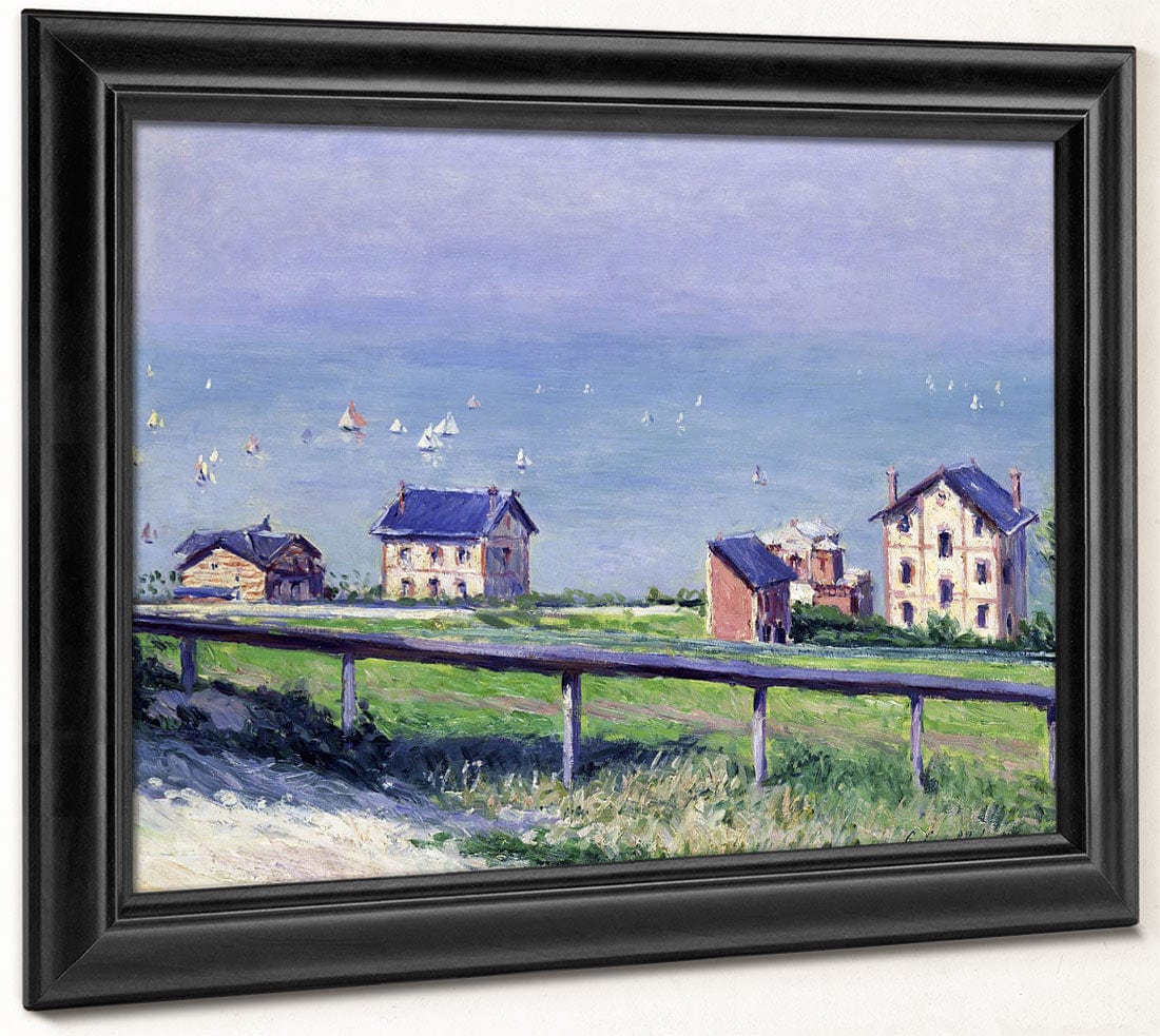 Regatta At Trouville By Gustave Caillebotte Fine Art Print 2