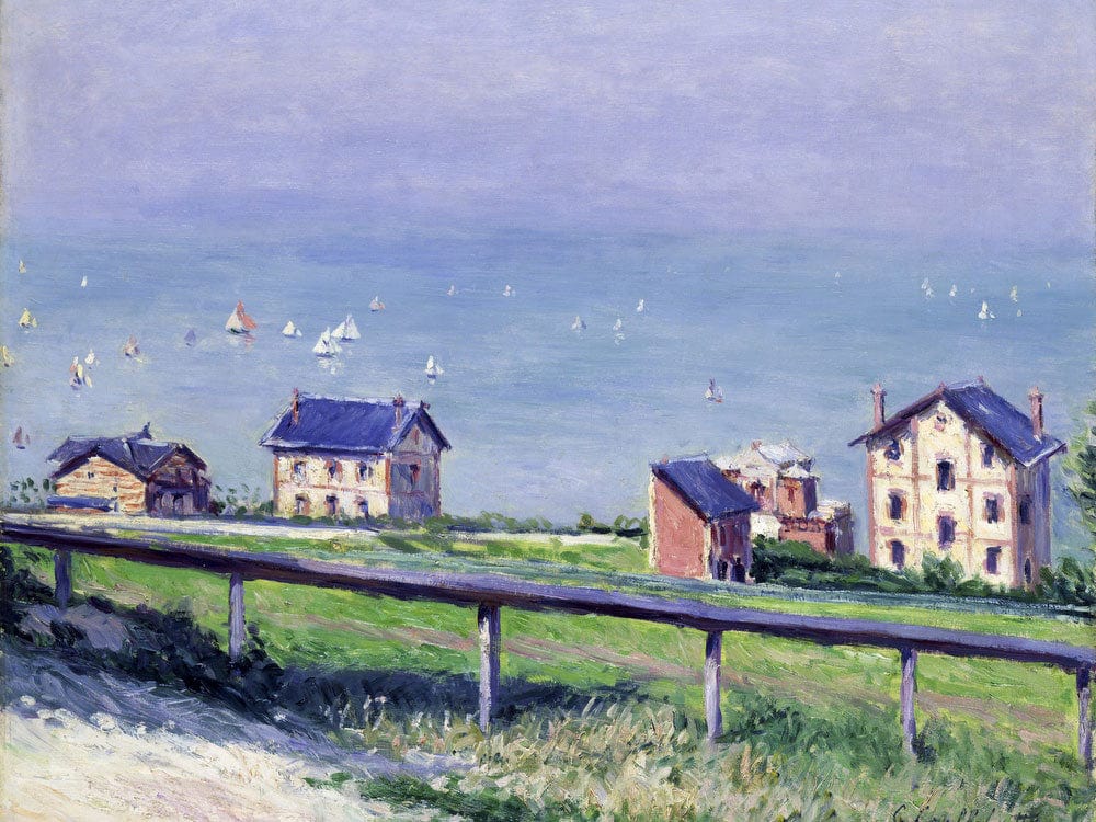 Regatta At Trouville By Gustave Caillebotte Fine Art Print 2