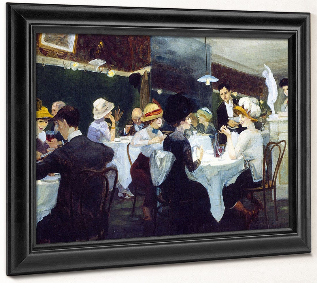 Renganeschi's Saturday Night 1912 By John Sloan Fine Art Print 2