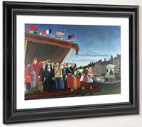 Representatives Of The Forces Greeting The Republic As A Sign Of Peace By Henri Julien Felix Rousseau Fine Art Print 2