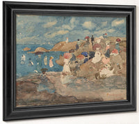 Revere Beach By Maurice Brazil Prendergast Fine Art Print 2
