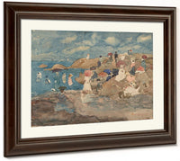 Revere Beach By Maurice Brazil Prendergast Fine Art Print 2