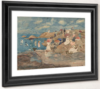 Revere Beach By Maurice Brazil Prendergast Fine Art Print 2