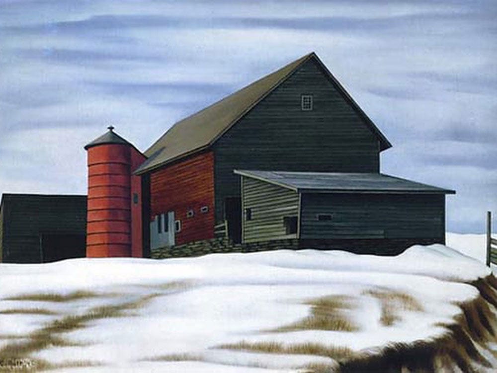 Rick's Barn By George Ault Fine Art Print 2