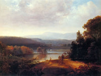 River By View By With By Hunters By And By Dogs By Thomas By Doughty Fine Art Print 2