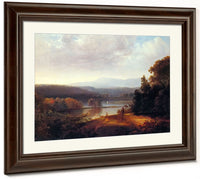 River By View By With By Hunters By And By Dogs By Thomas By Doughty Fine Art Print 2