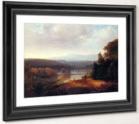 River By View By With By Hunters By And By Dogs By Thomas By Doughty Fine Art Print 2