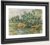 Riverbank By Paul Cezanne Fine Art Print 2